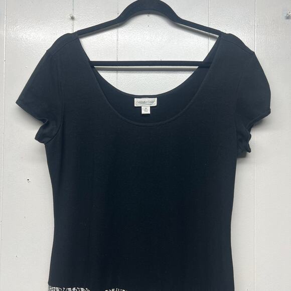 Coldwater Creek Color Block Women's Aztec Print Dress Size 10 Line Cotton Blend - Picture 3 of 13